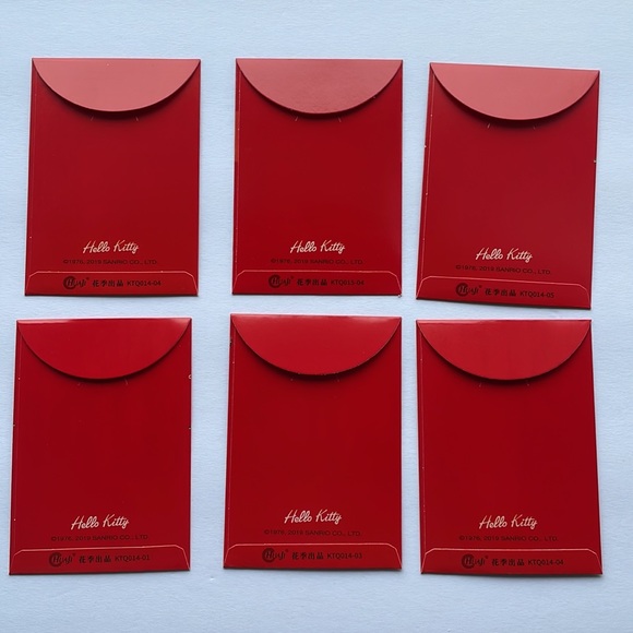 Sanrio Hello Kitty Red Envelopes - Picture 2 of 4